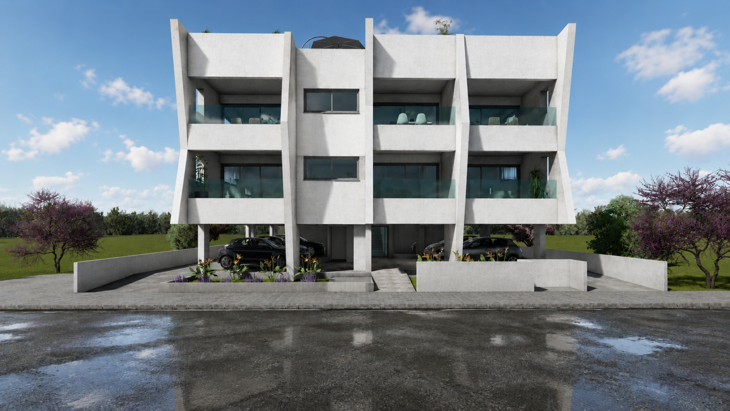 2 bedrooms Apartment in Lakatamia, Nicosia, Cyprus No. 62174