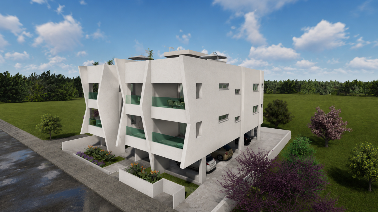 2 bedrooms Apartment in Lakatamia, Nicosia, Cyprus No. 62174
