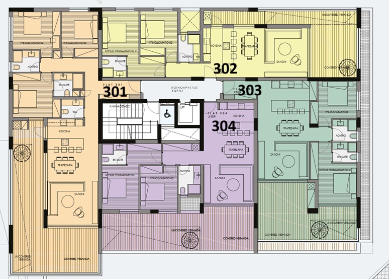 2 bedrooms Apartment in Limassol, Cyprus No. 64534