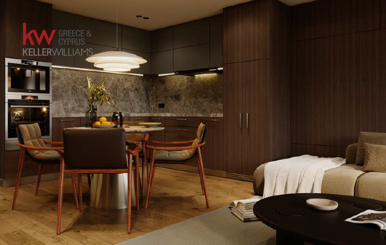 Квартира с 2 спальнями в Ларнака, Кипр № 59373