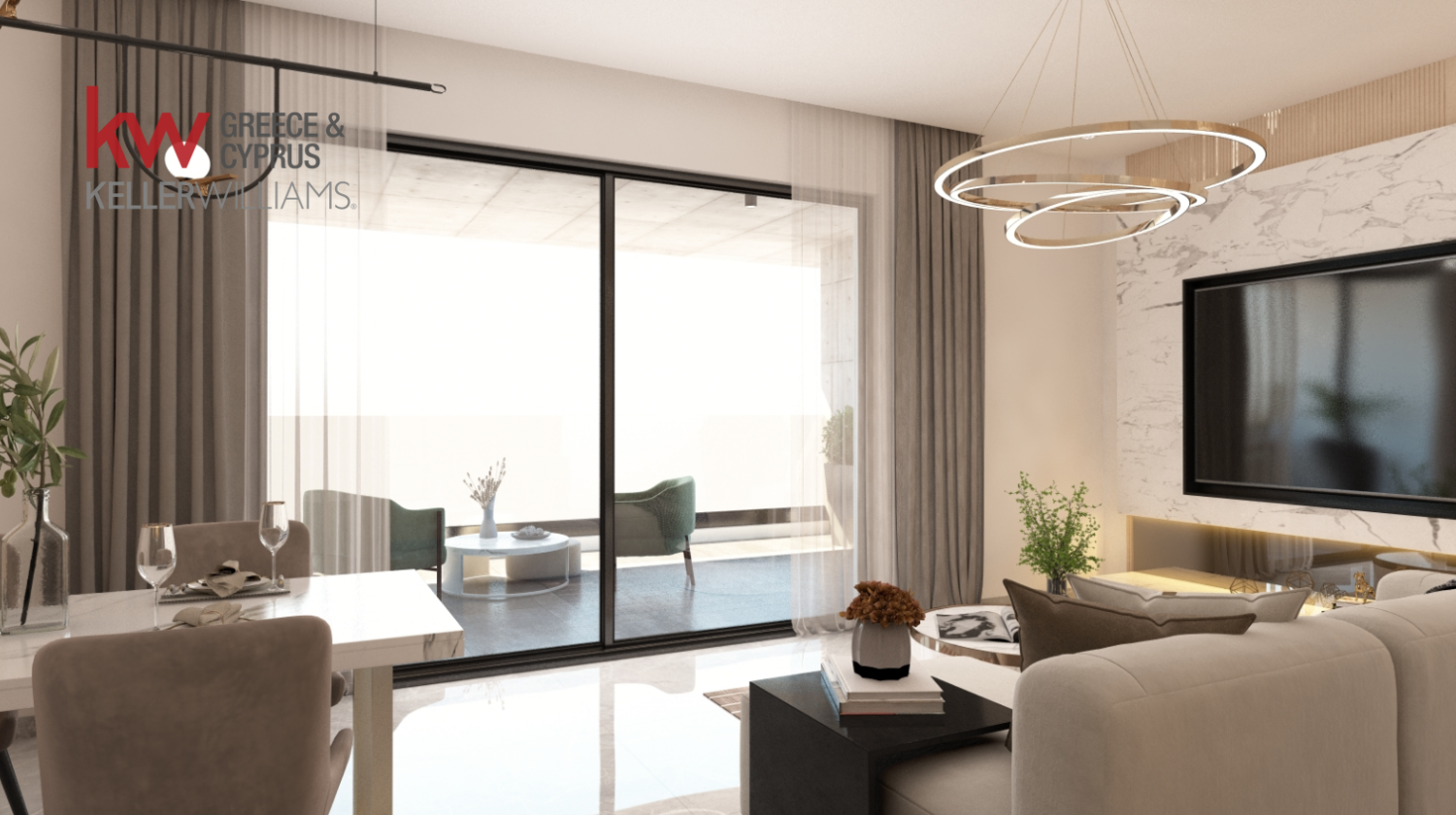 Квартира с 2 спальнями в Ливадия, Ларнака, Кипр № 59419