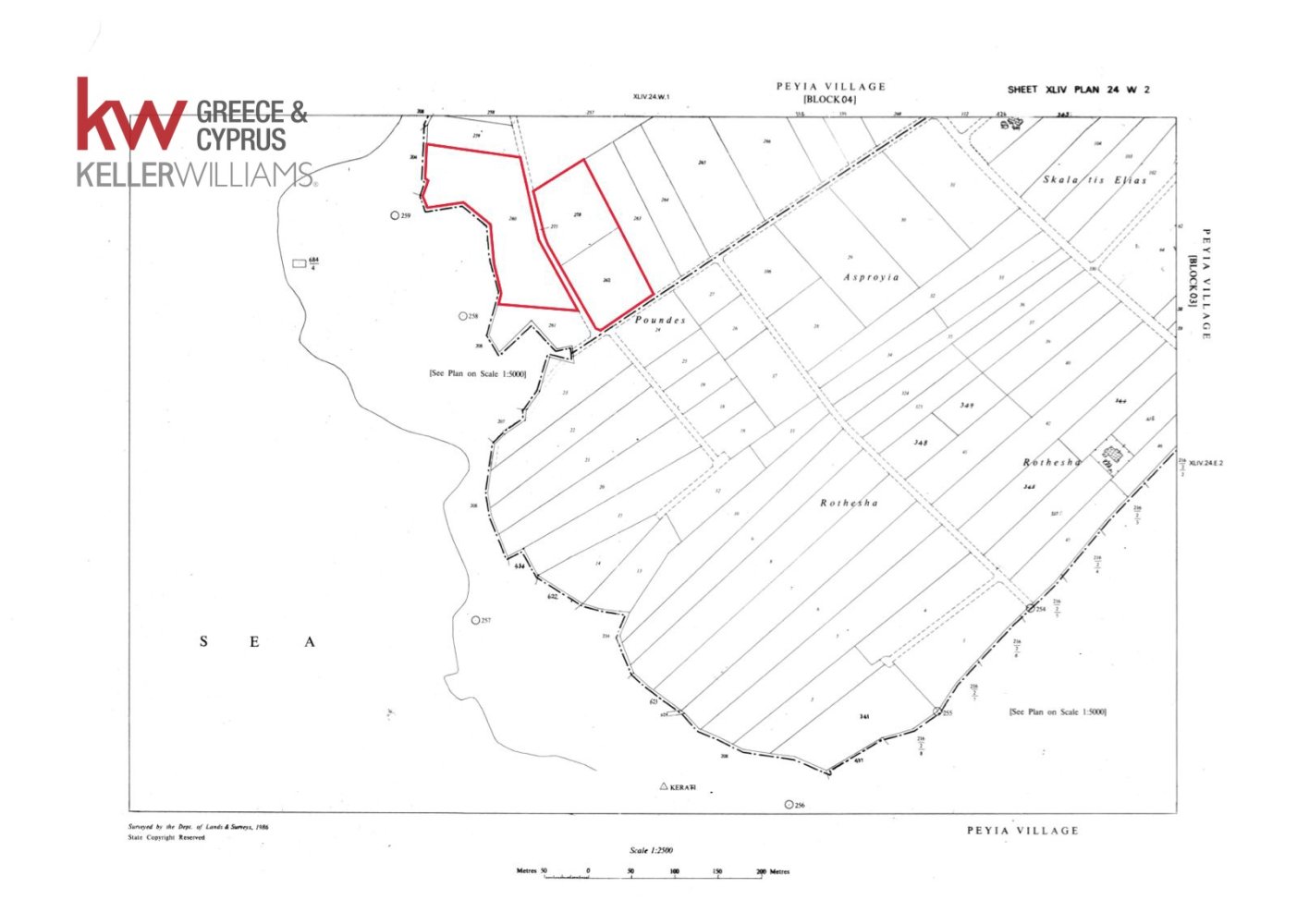 28843m2 Land in Pegeia, Paphos, Cyprus No. 60607