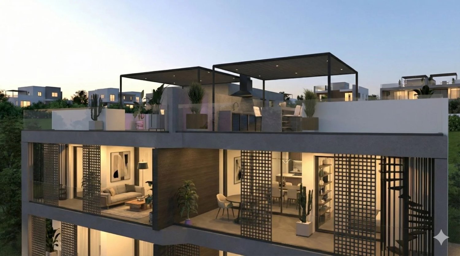 2 dormitorios Apartamento en Paphos, Chipre No. 64443