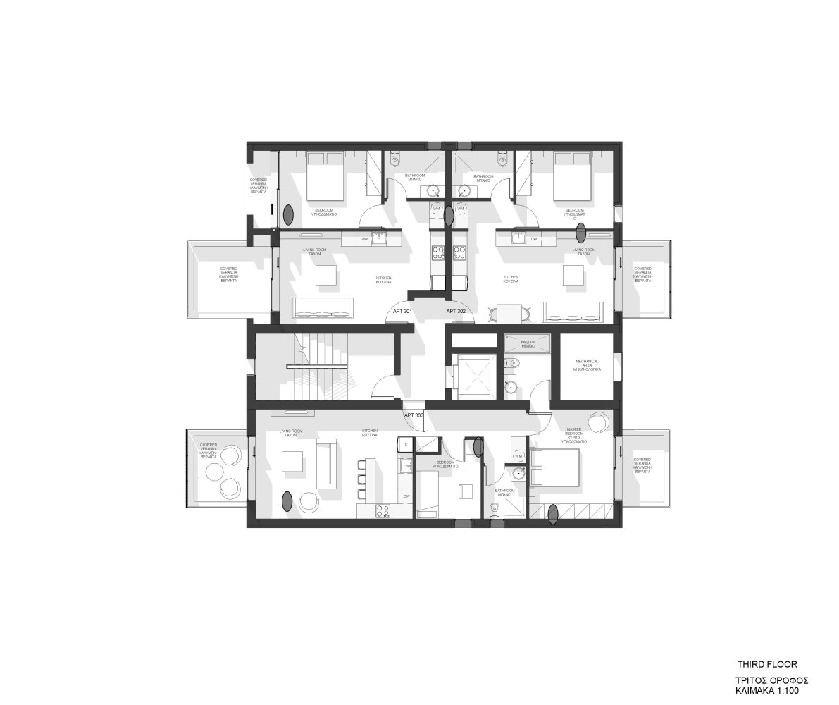 1 dormitorio Apartamento en Paphos, Chipre No. 65193