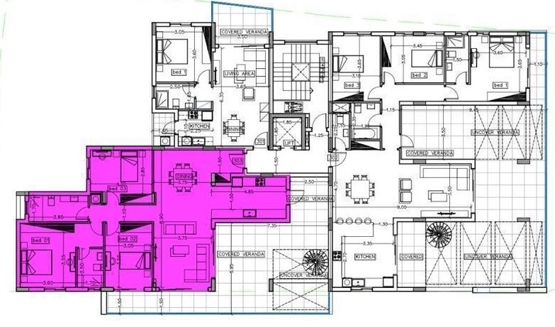 4 bedrooms Penthouse in Limassol, Cyprus No. 63532