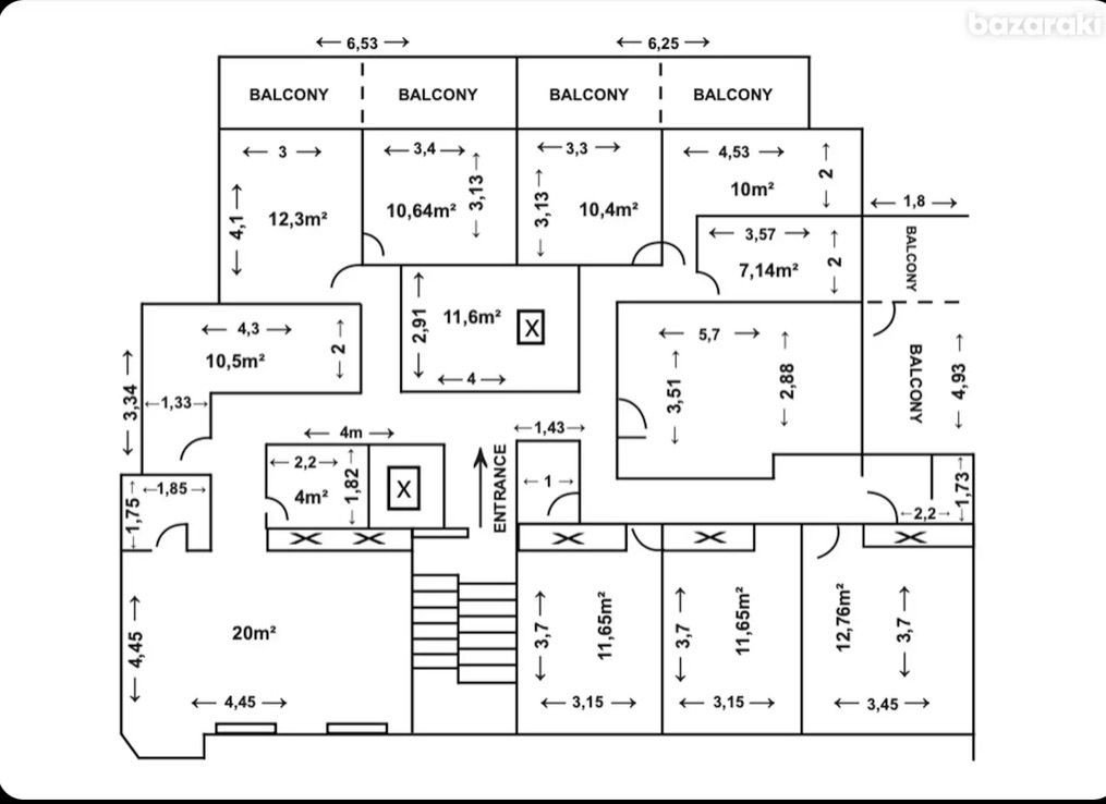 10 rooms Commercial property in Limassol, Cyprus No. 60932