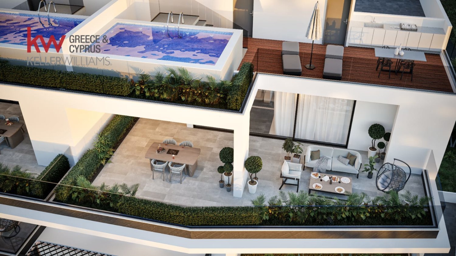 1 dormitorio Apartamento en Larnaca, Larnaka, Chipre No. 60046