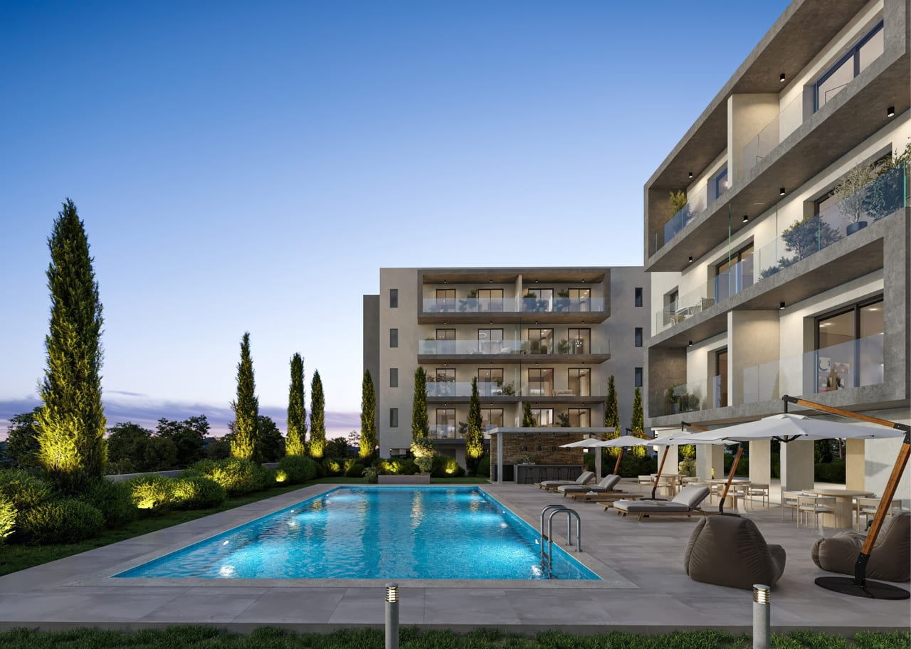 2 chambres Appartement à Paphos, Chypre No. 64053