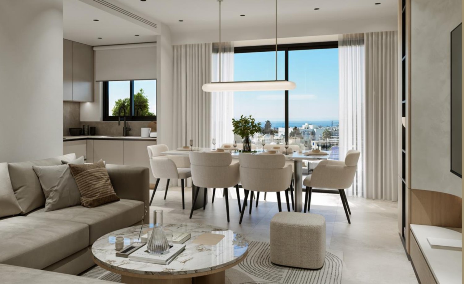 3 dormitorios Apartamento en Paphos, Chipre No. 60639