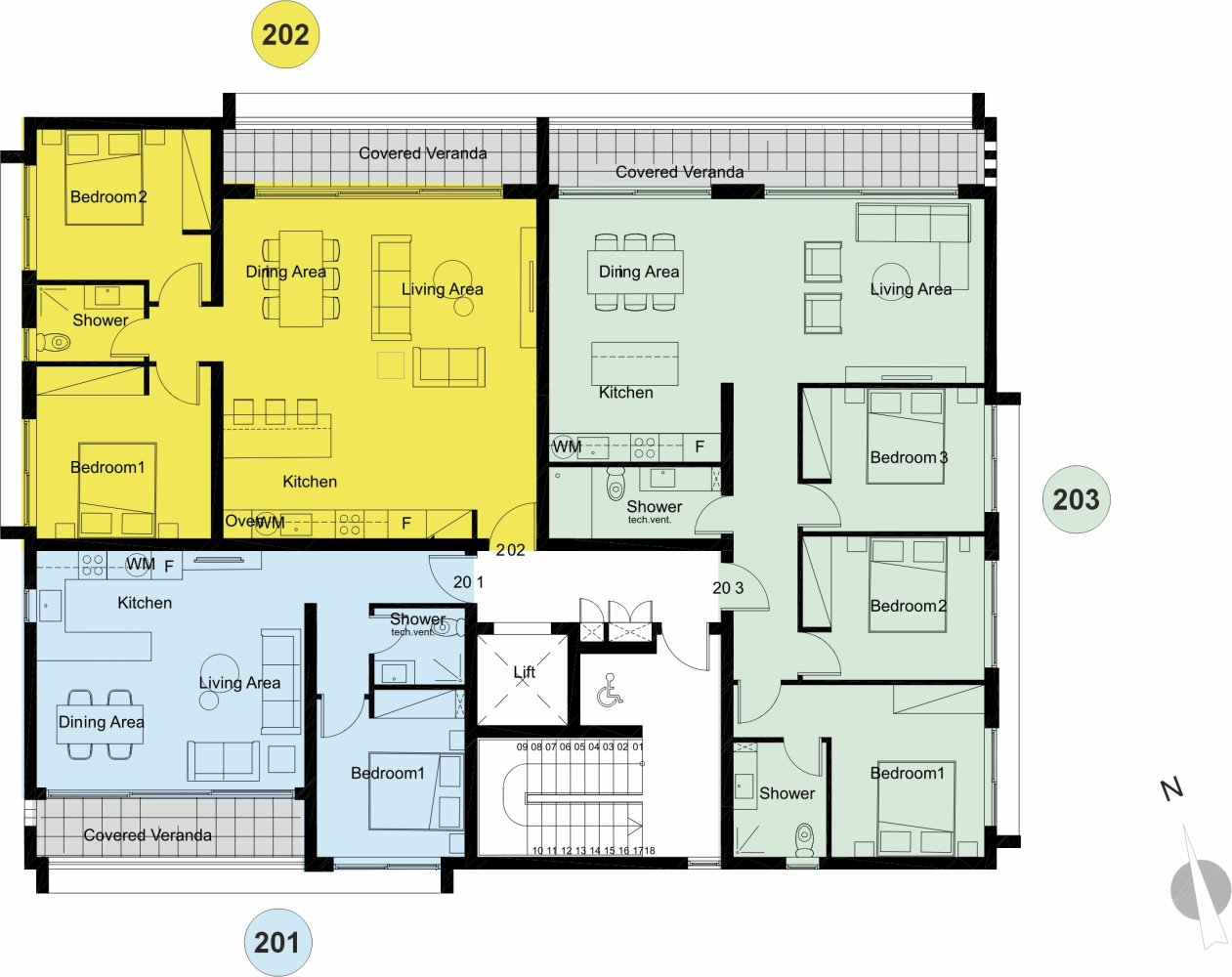 2 chambres Appartement à Paphos, Chypre No. 63963