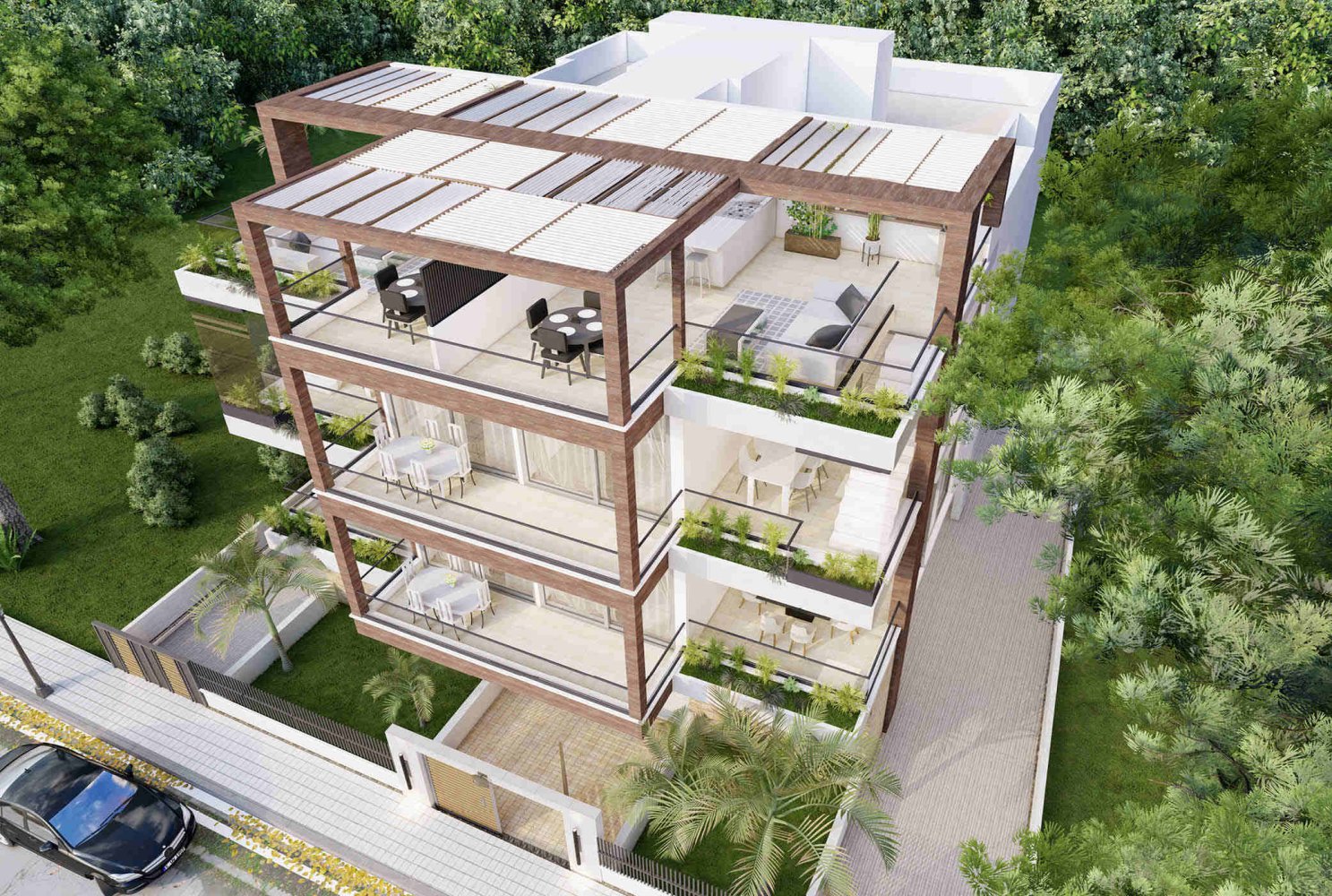 2 bedrooms Penthouse in Larnaca, Larnaka, Cyprus No. 63426