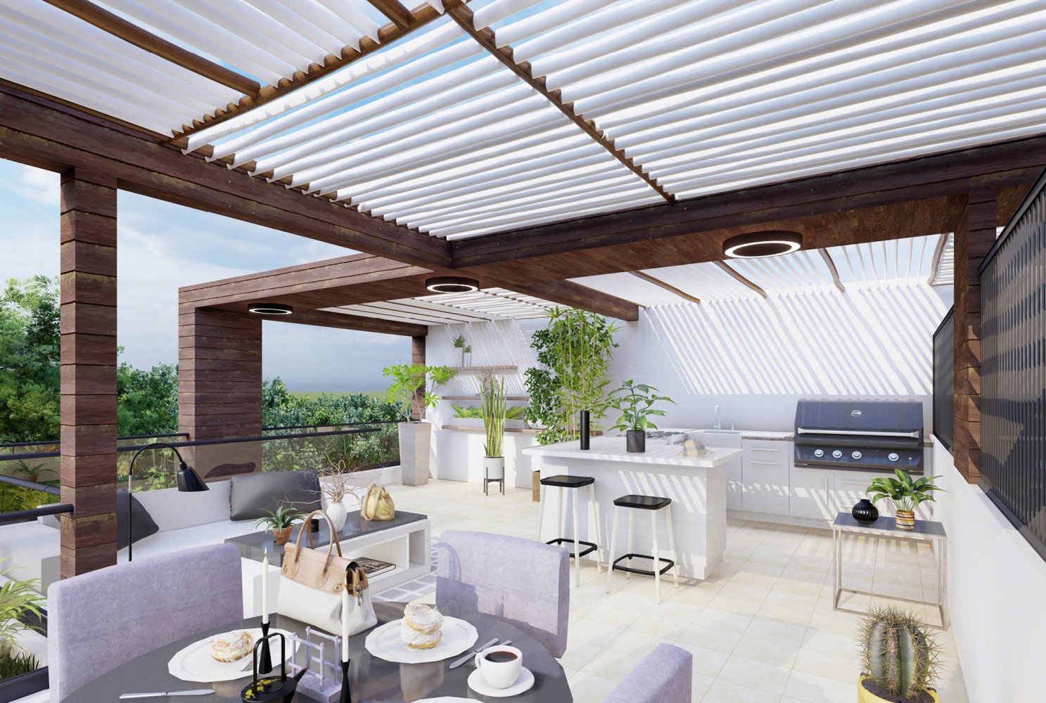 2 bedrooms Penthouse in Larnaca, Larnaka, Cyprus No. 63426