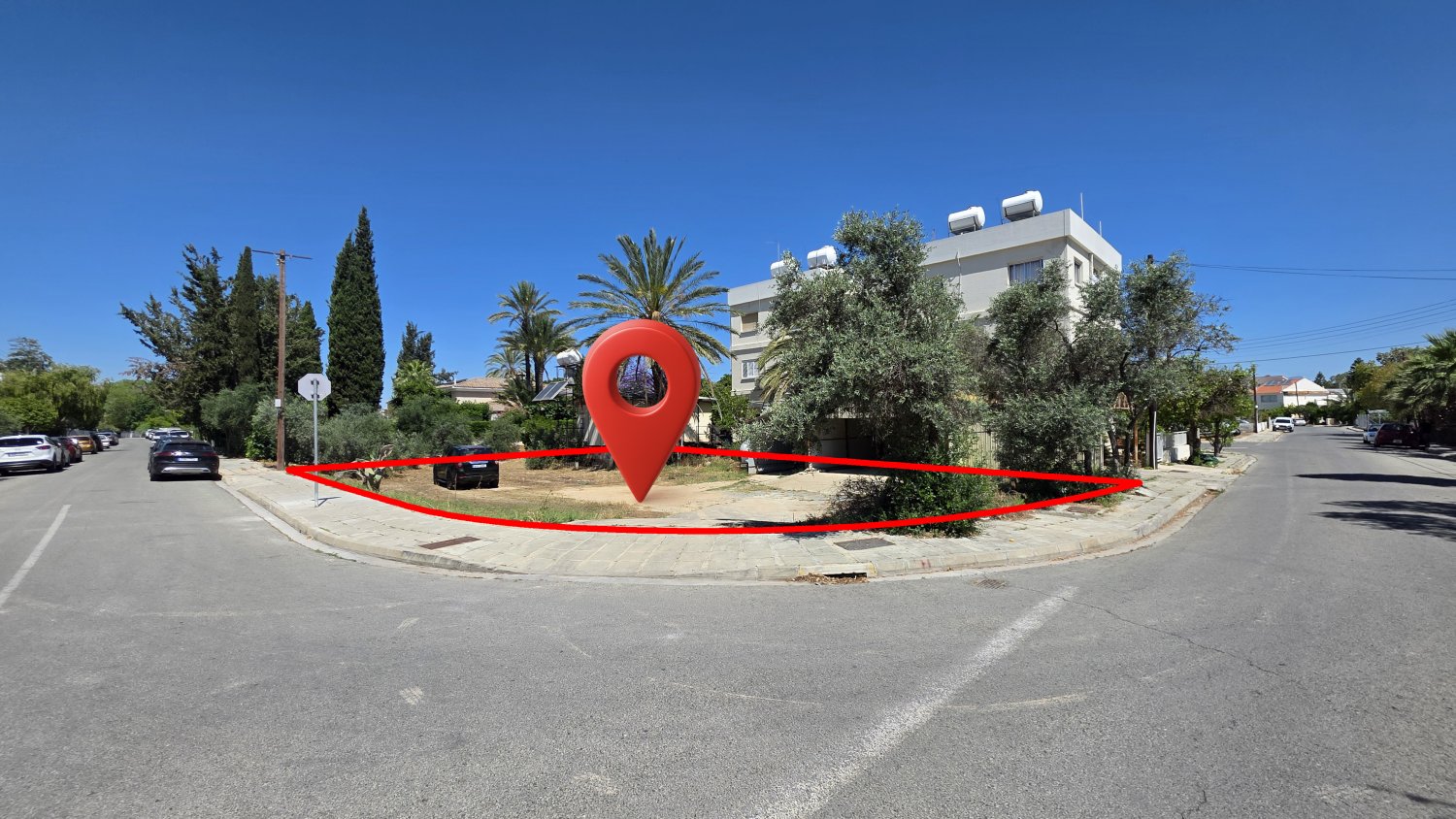 539m2 Terrain à Aglandjia, Nicosia, Chypre No. 62607