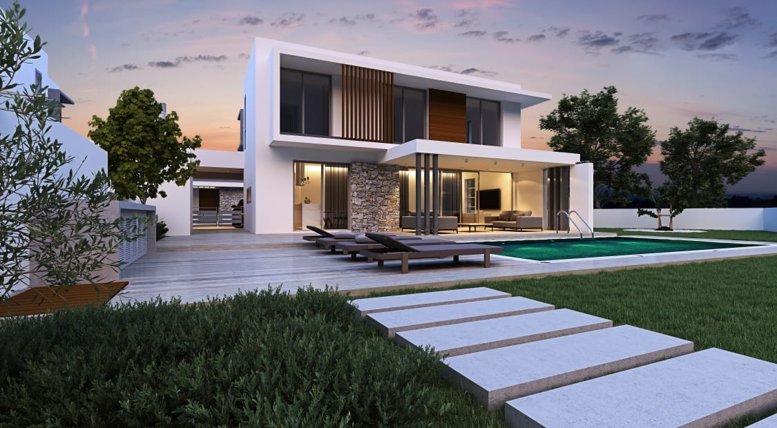 4 bedrooms Villa in Pervolia, Larnaka, Cyprus No. 63043