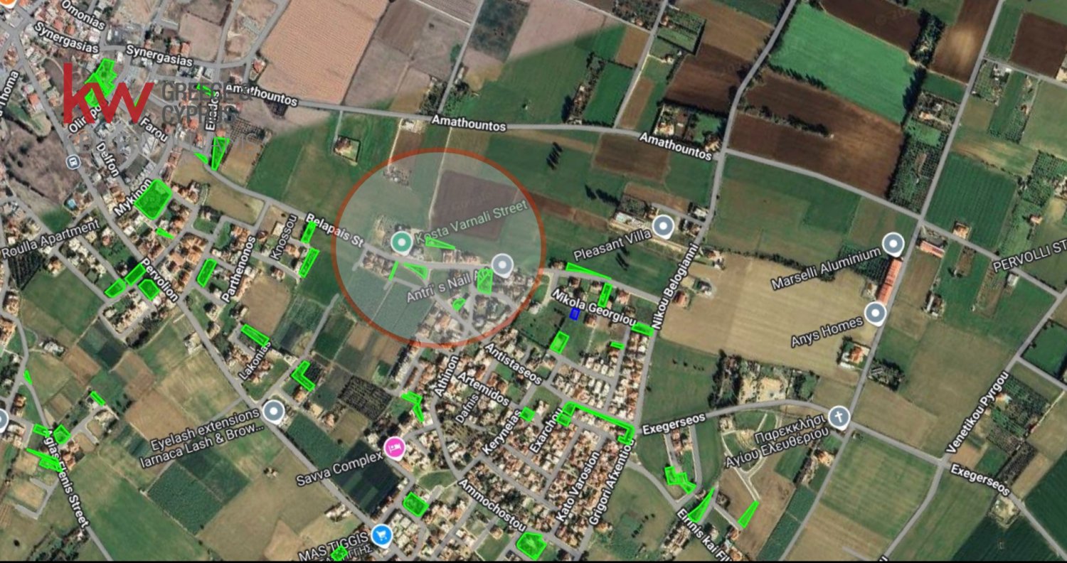 661m2 Land in Pervolia, Larnaka, Cyprus No. 56772
