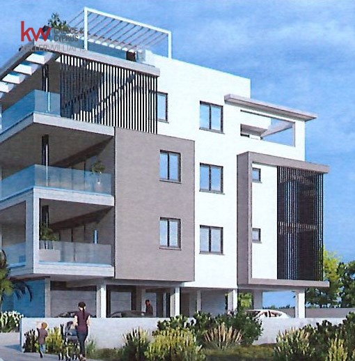 Квартира с 2 спальнями в Ливадия, Ларнака, Кипр № 40180