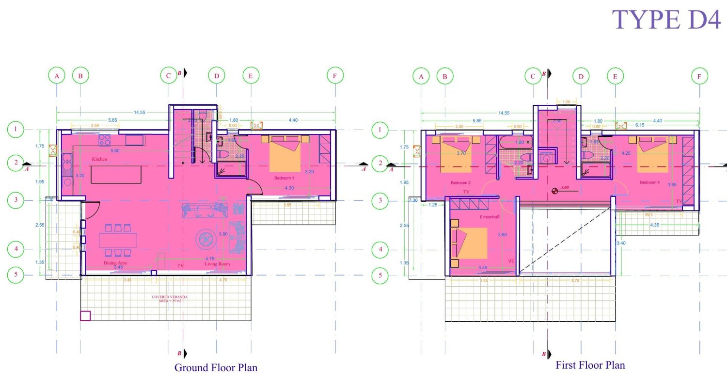 4 chambres Villa à Paphos, Chypre No. 63728