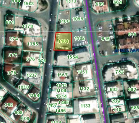 515m2 Terrain à Larnaca, Larnaka, Chypre No. 40296