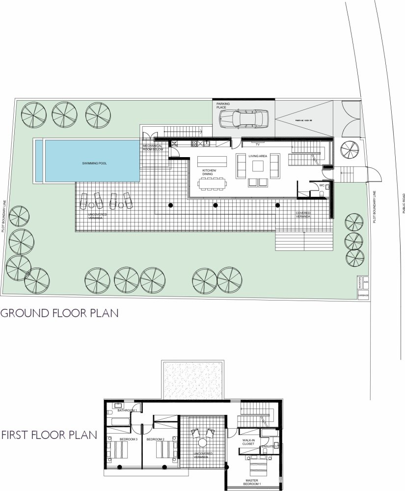 3 chambres Villa à Paphos, Chypre No. 63734