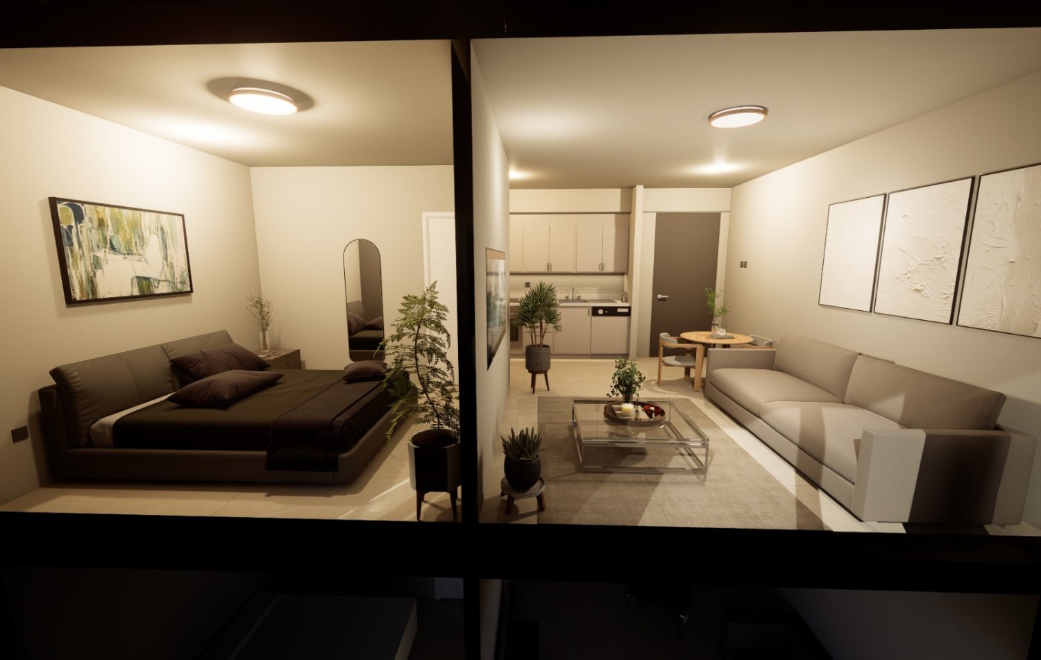1 dormitorio Dúplex en Larnaca, Larnaka, Chipre No. 63160