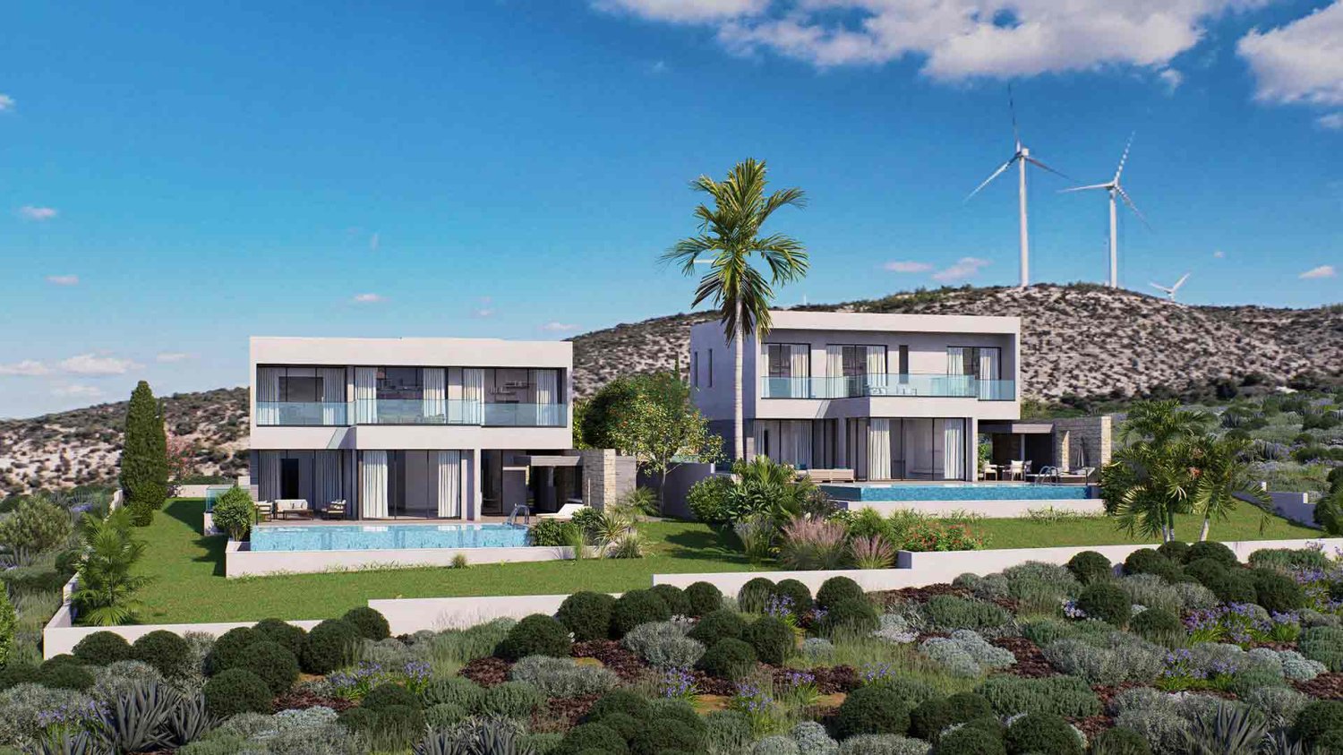 4 chambres Villa à Paphos, Chypre No. 64242