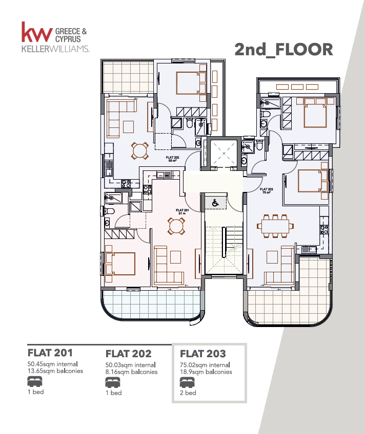 2 dormitorios Apartamento en Nicosia, Chipre No. 62130