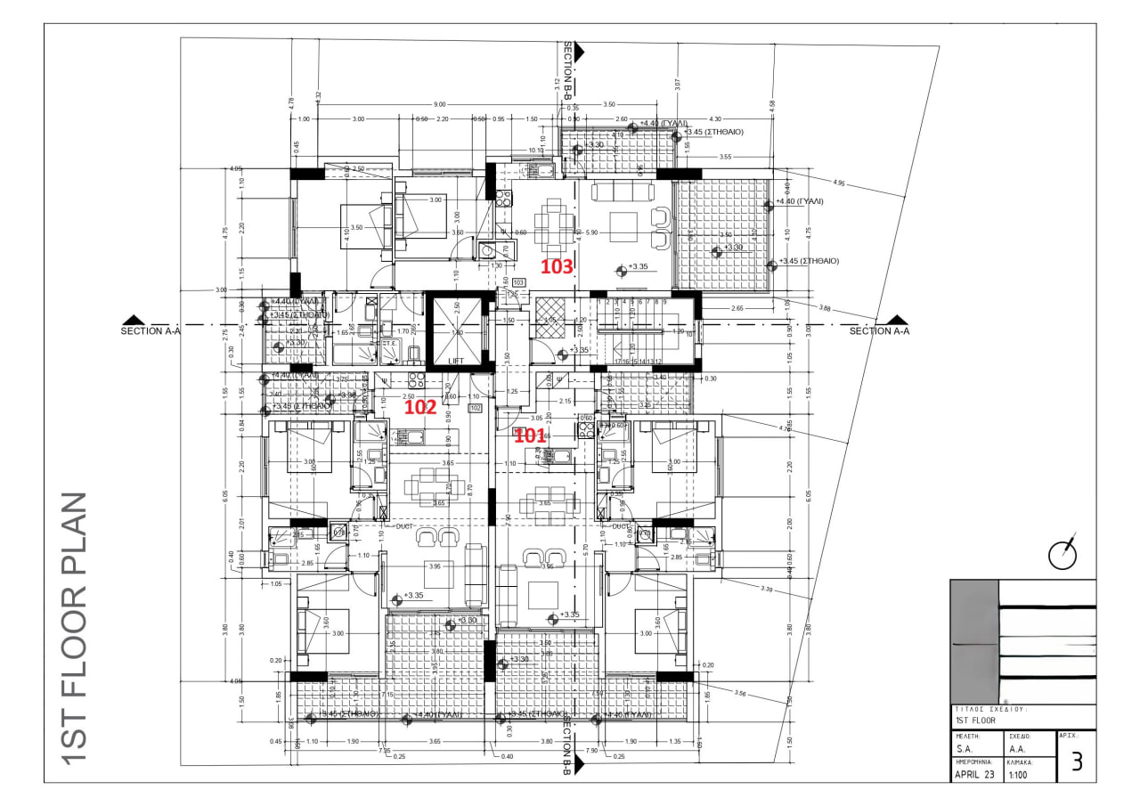 2 dormitorios Apartamento en Limassol, Chipre No. 64512