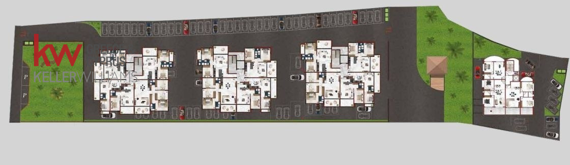 Квартира с 2 спальнями в Пафос, Кипр № 59755