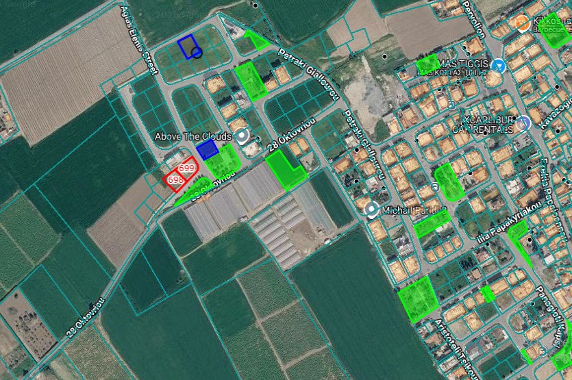 1202m2 Land in Pervolia, Larnaka, Cyprus No. 61418