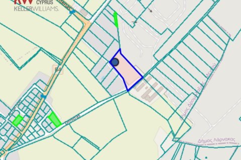 Земельный участок 8935м2 в Менеу, Ларнака, Кипр № 40623