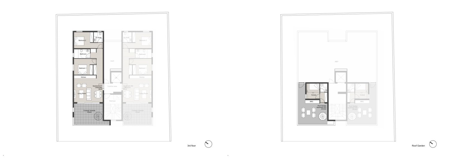2 chambres Penthouse à Limassol, Chypre No. 65144