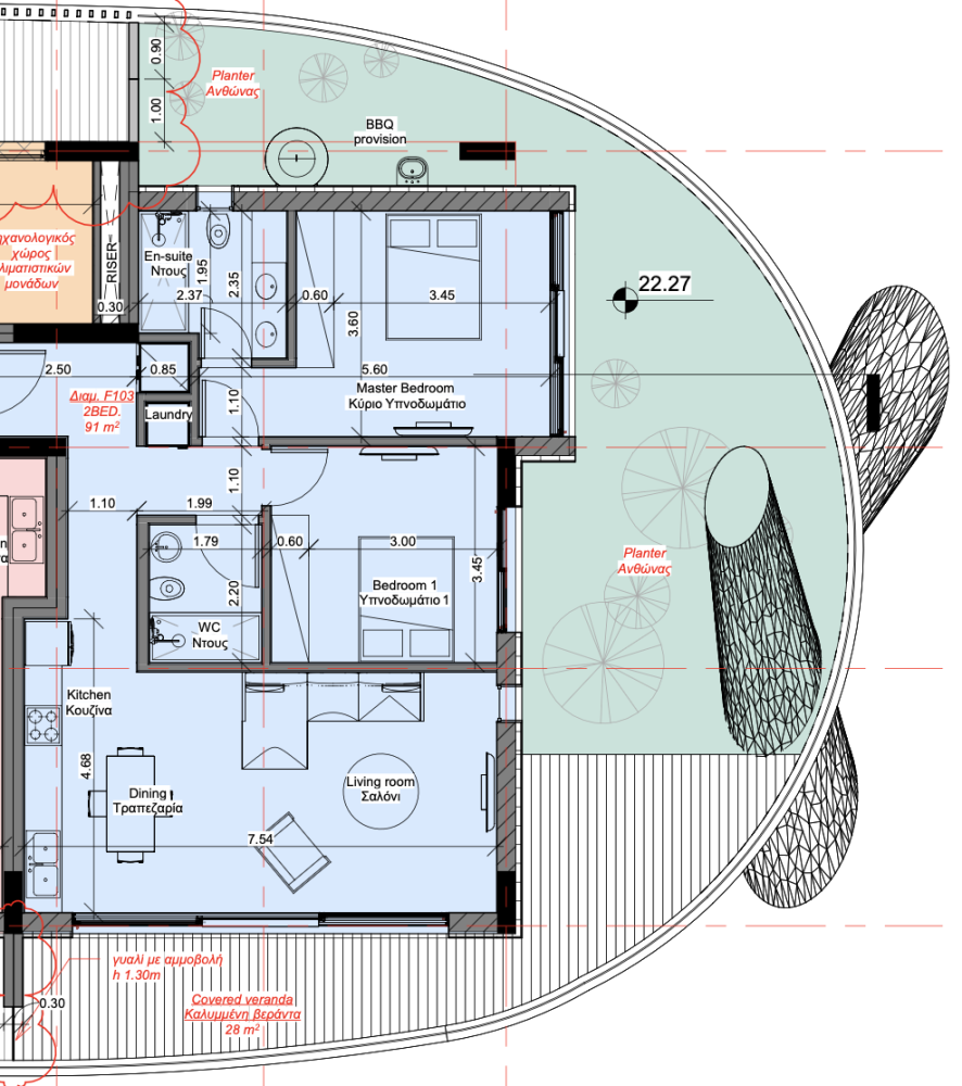 2 bedrooms Apartment in Pyrgos, Limassol, Cyprus No. 62693