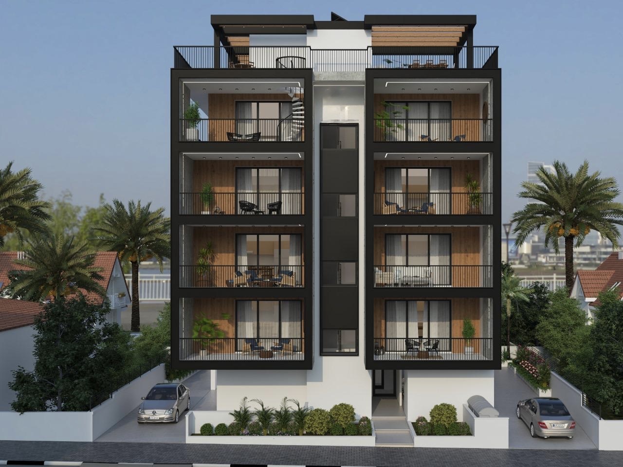 2 dormitorios Apartamento en Larnaca, Larnaka, Chipre No. 61531