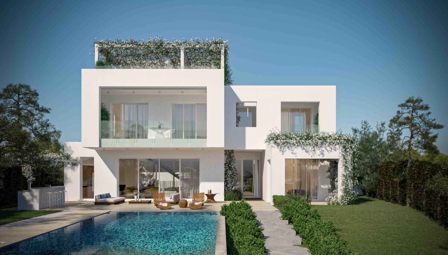 5 chambres Villa à Paphos, Chypre No. 65226
