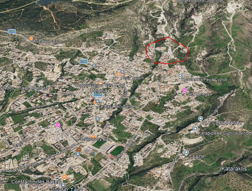 8362m2 Land in Pegeia, Paphos, Cyprus No. 61382