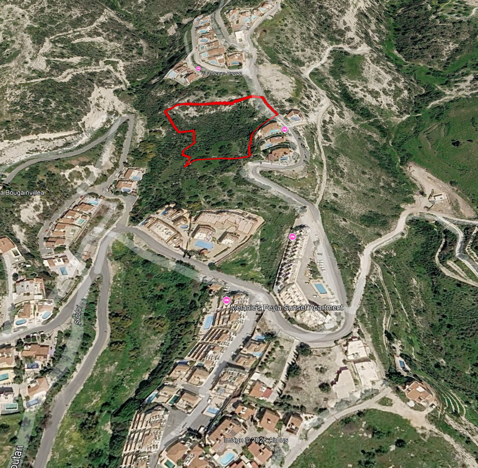 8362m2 Land in Pegeia, Paphos, Cyprus No. 61382