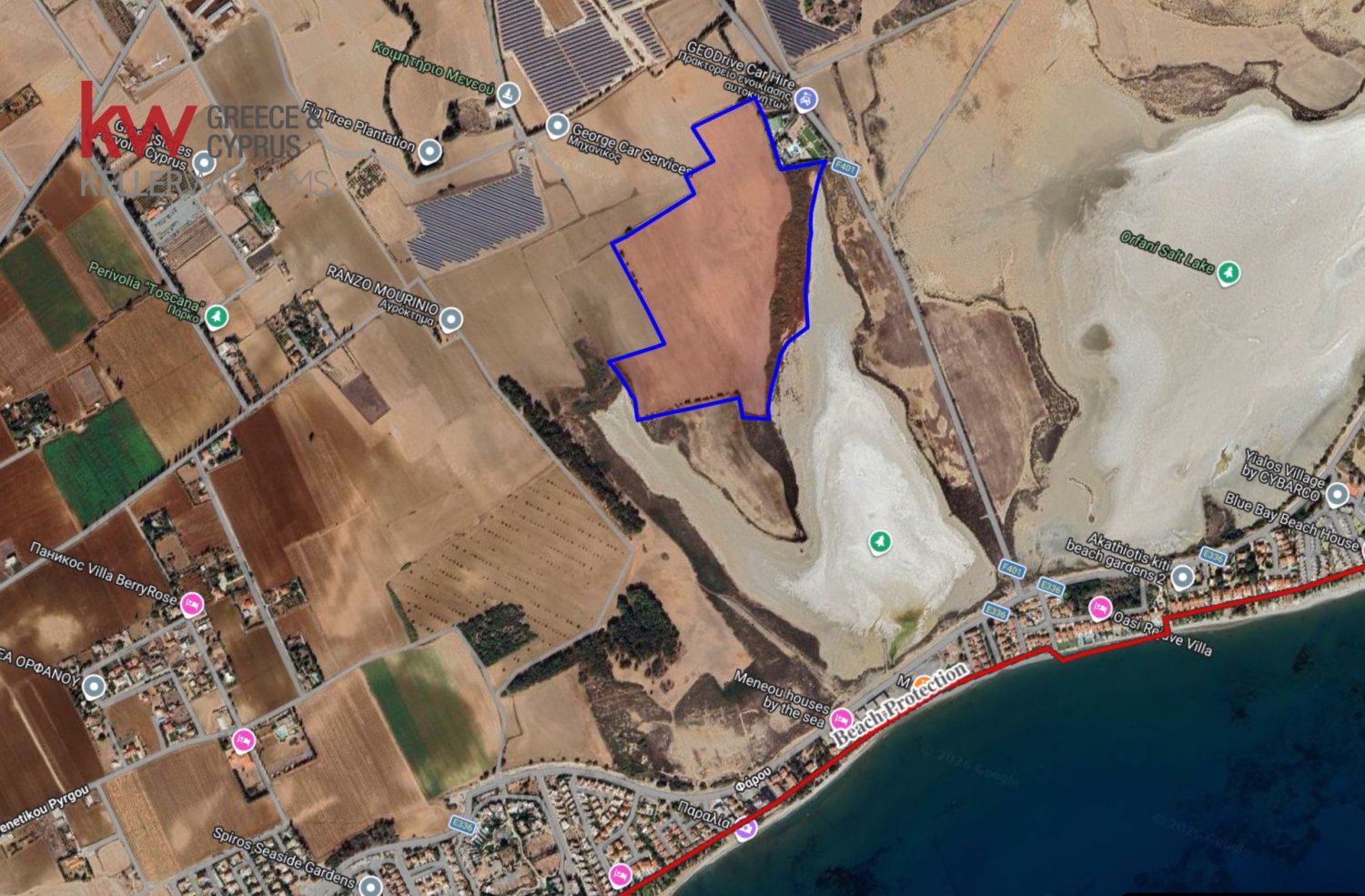 155846m2 Terreno en Meneou, Larnaka, Chipre No. 39525
