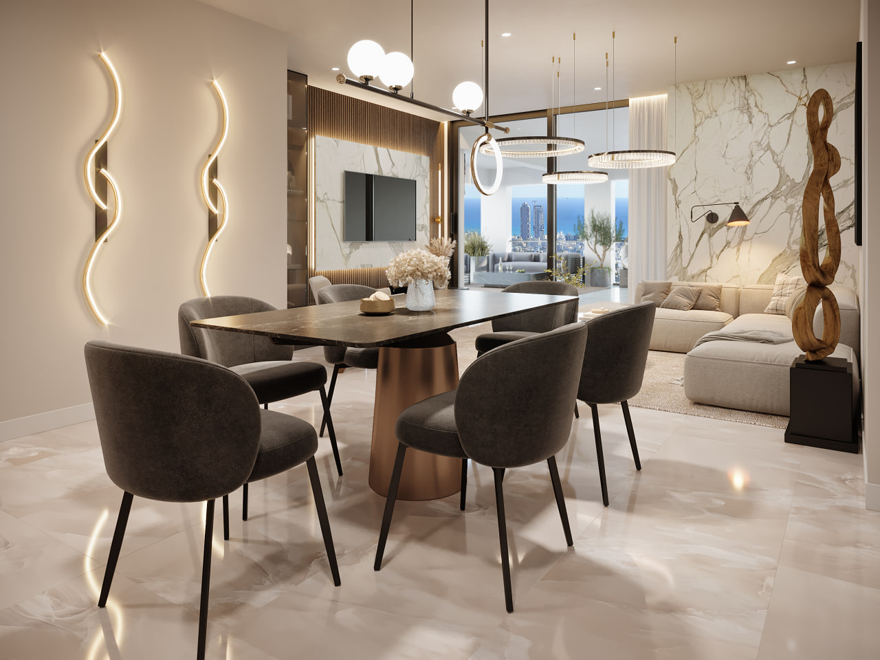 3 bedrooms Penthouse in Limassol, Cyprus No. 64986
