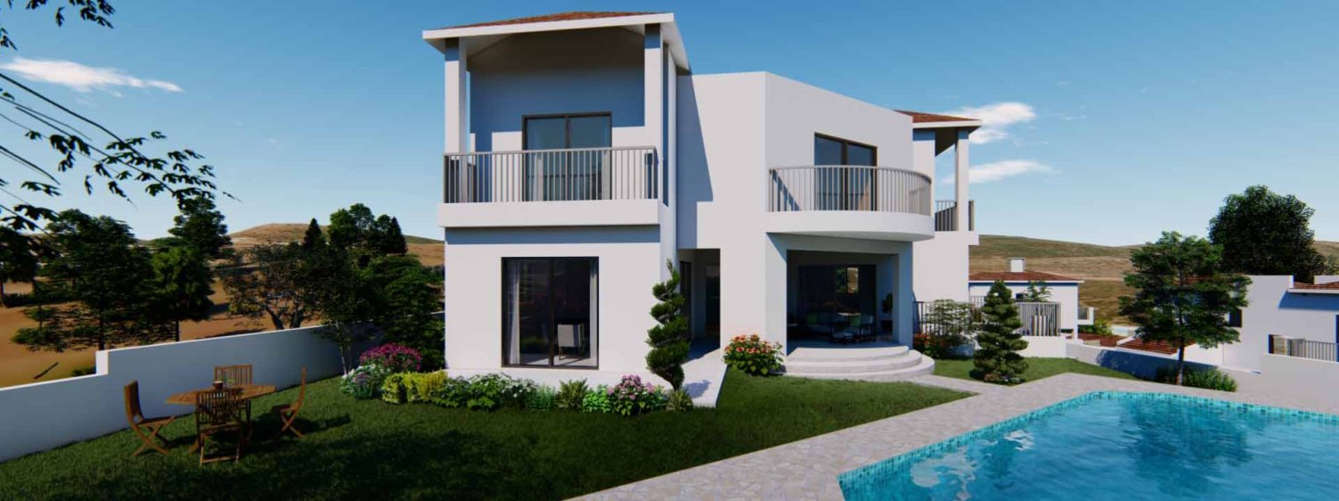 3 dormitorios Villa en Neo Chorio, Paphos, Chipre No. 60485