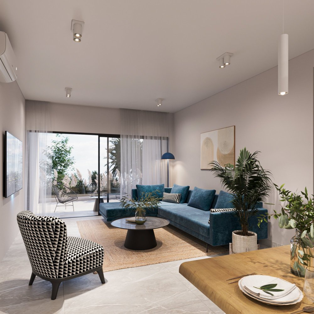 3 dormitorios Apartamento en Geroskípou, Paphos, Chipre No. 61064