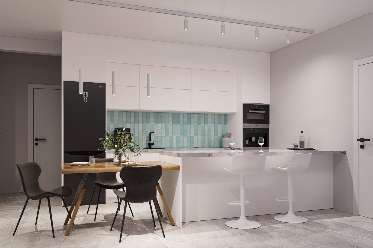 3 dormitorios Apartamento en Geroskípou, Paphos, Chipre No. 61064