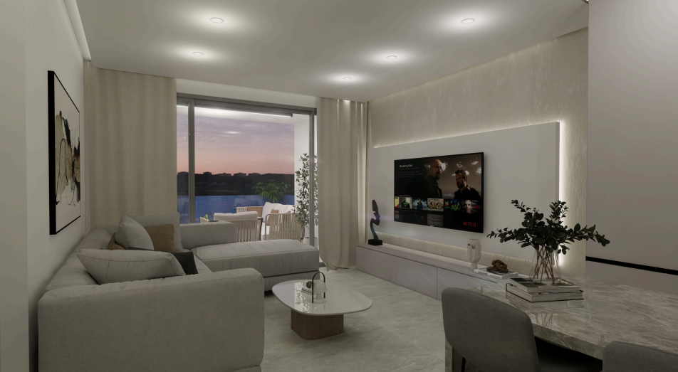 1 dormitorio Apartamento en Larnaca, Larnaka, Chipre No. 62807