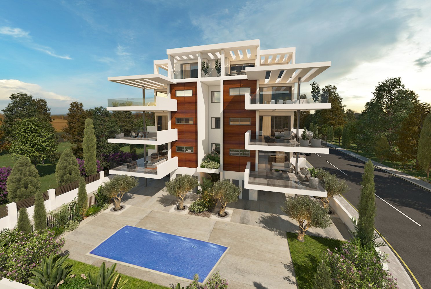 2 dormitorios Apartamento en Paphos, Chipre No. 65267