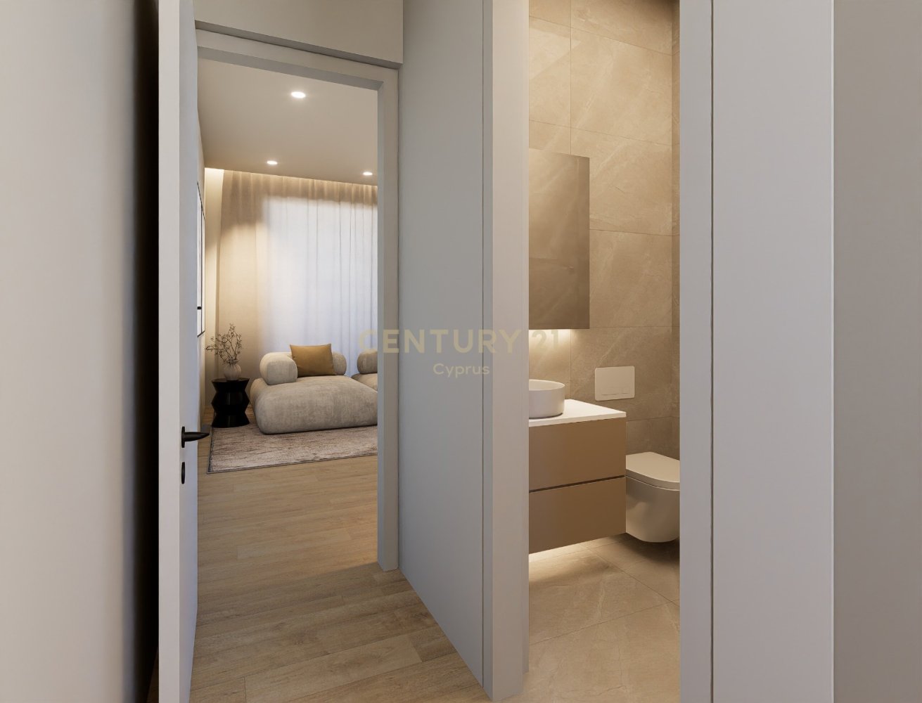3 dormitorios Apartamento en Germasogeia, Limassol, Chipre No. 65435