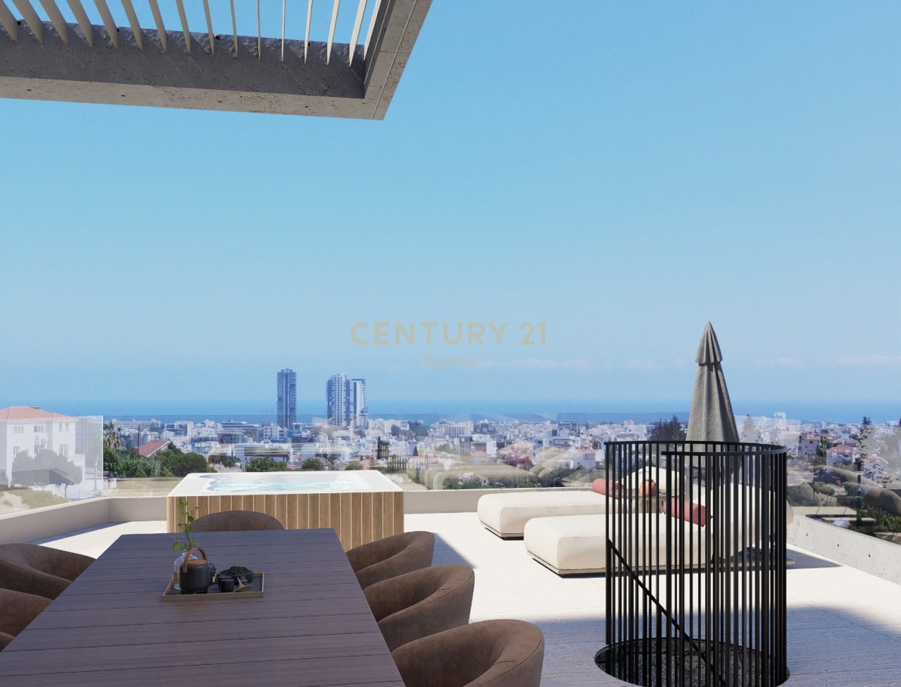 3 dormitorios Apartamento en Germasogeia, Limassol, Chipre No. 65435