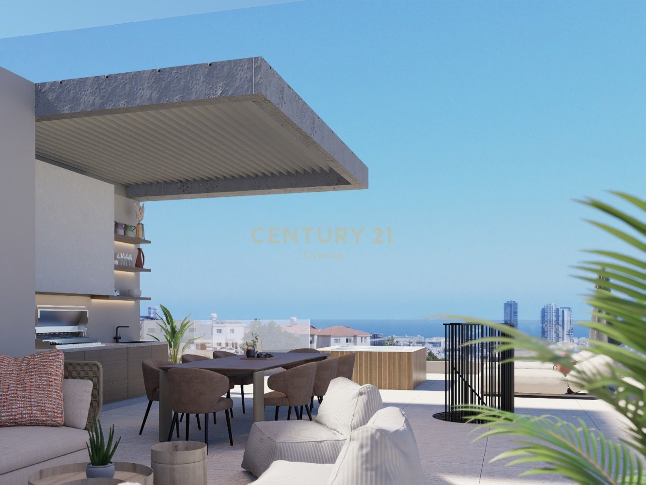 3 dormitorios Apartamento en Germasogeia, Limassol, Chipre No. 65435
