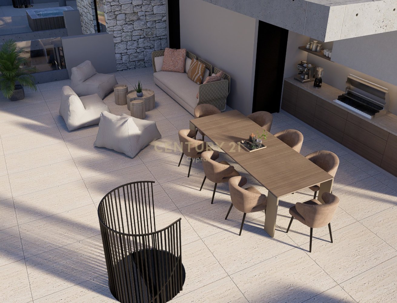3 dormitorios Apartamento en Germasogeia, Limassol, Chipre No. 65435