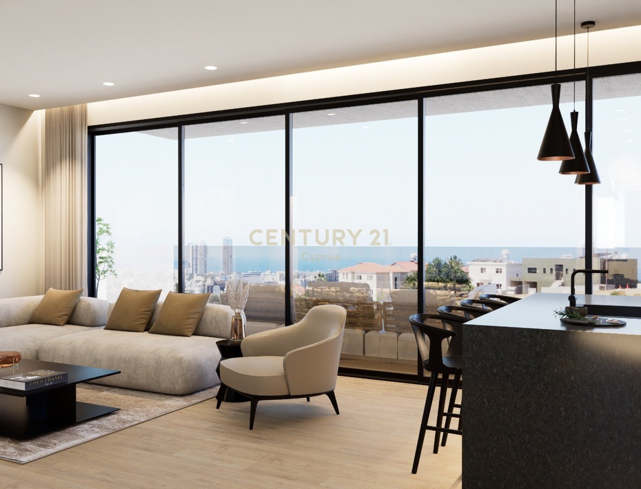 3 dormitorios Apartamento en Germasogeia, Limassol, Chipre No. 65435