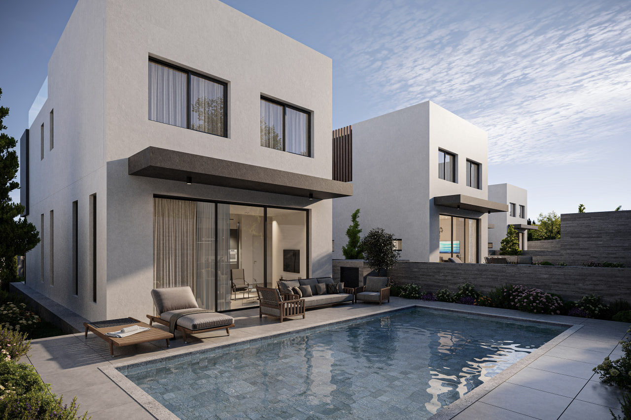 3 chambres Villa à Paphos, Chypre No. 64767