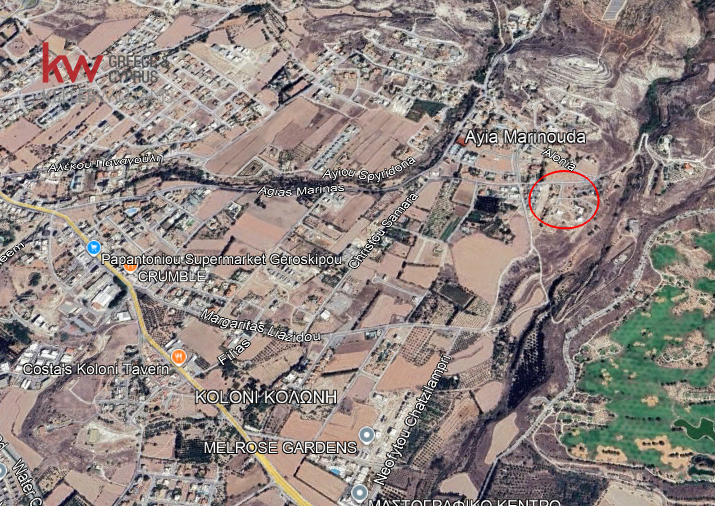 554m2 Terrain à Agia Marinouda, Paphos, Chypre No. 61171